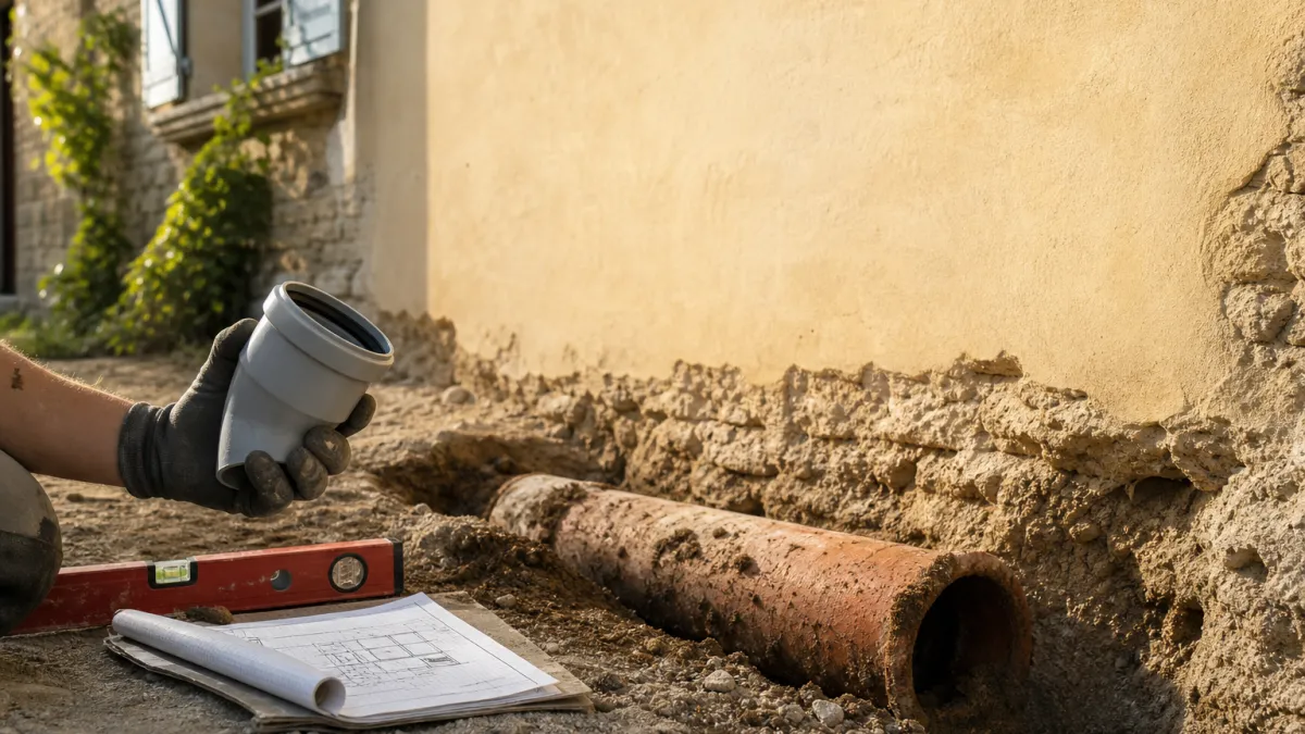 Refaire l'assainissement d'une maison ancienne : guide 2026