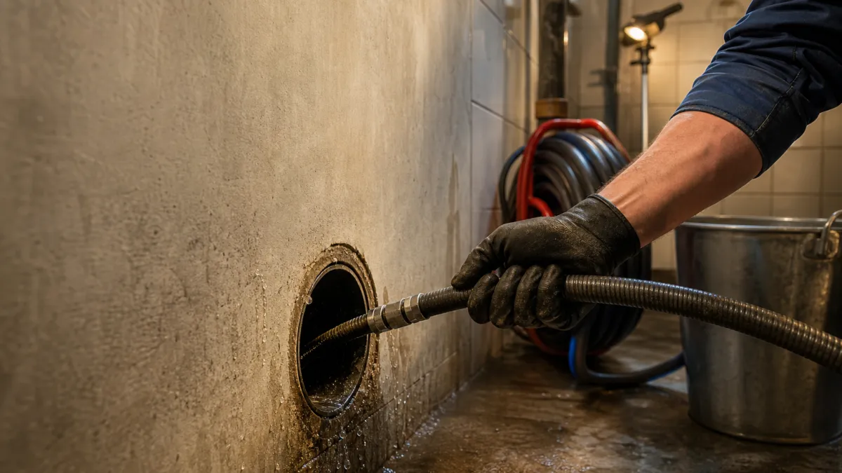 Débouchage canalisation haute pression : l'hydrocurage pro
